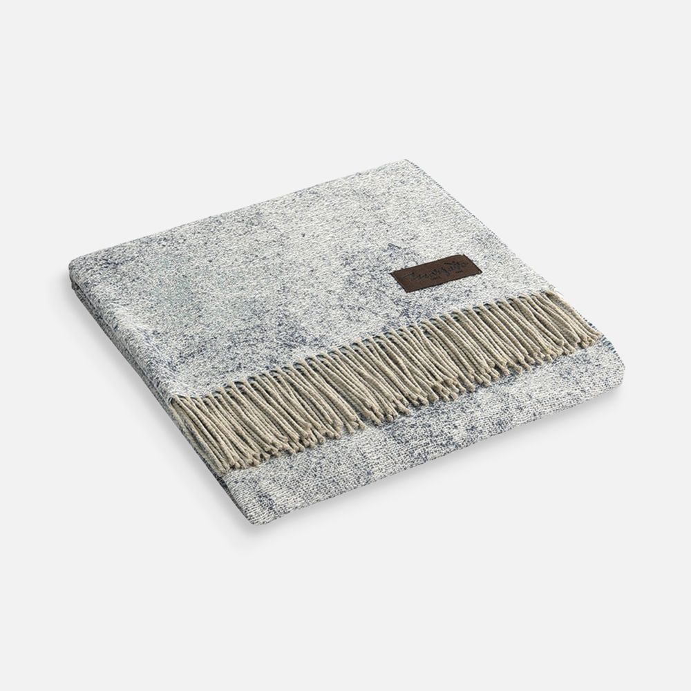 Плед Sorapis, голубой с логотипом