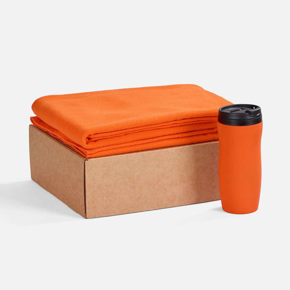 Набор Warm Form, оранжевый с логотипом