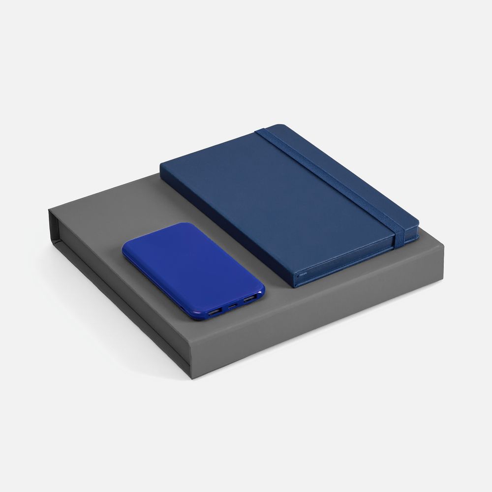 Набор Shall Energy, синий с логотипом