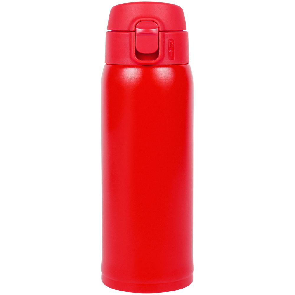 Термокружка Relaxika, ver.2, красная с логотипом