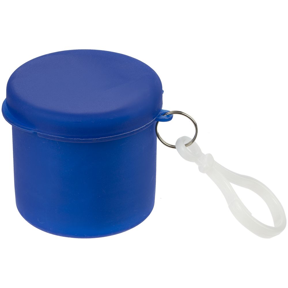 Дождевик в футляре Trifle, синий с логотипом