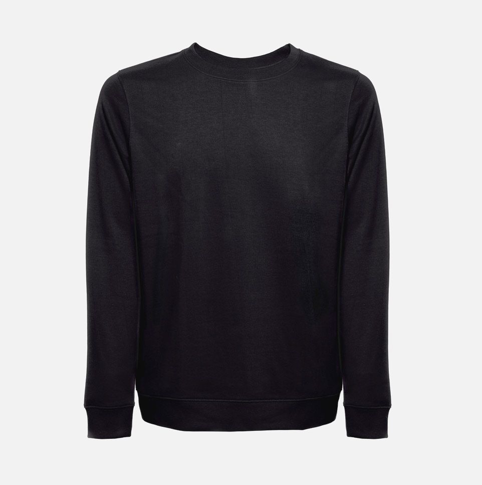 Свитшот унисекс Colombo, черный с логотипом