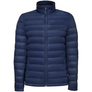 Куртка женская Wilson Women, темно-синяя с логотипом