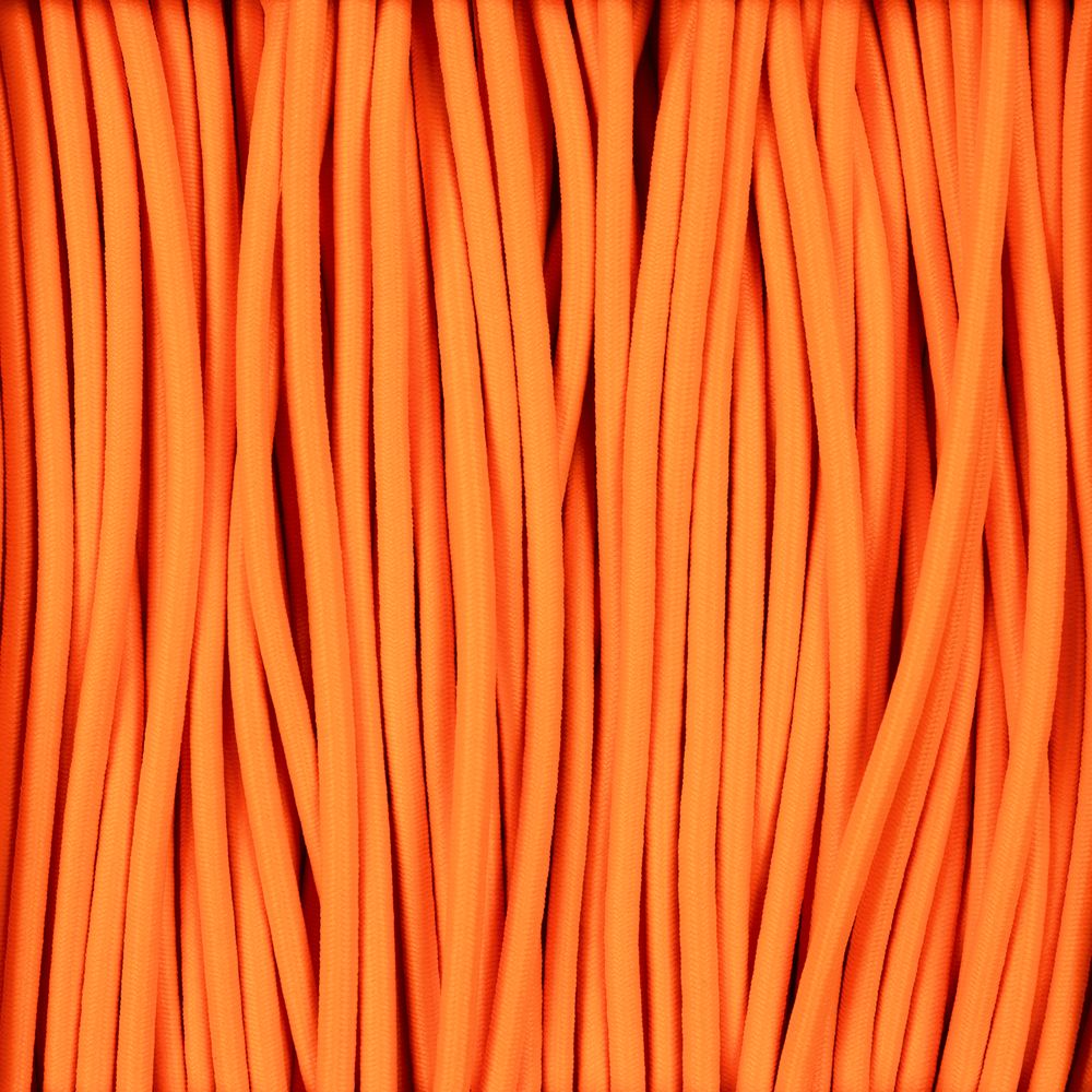 Круглая резинка Chapu M, оранжевый неон, 90 см с логотипом