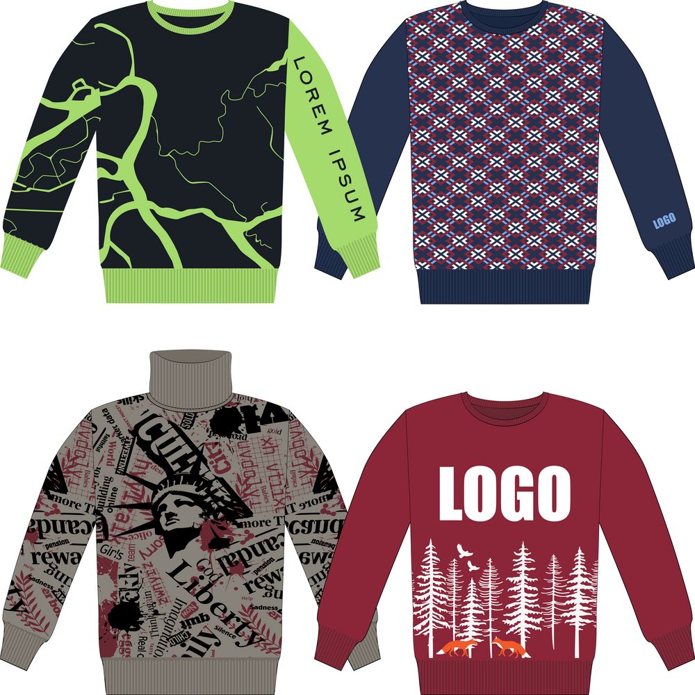 Свитер на заказ Tricksy Fint, акрил с логотипом