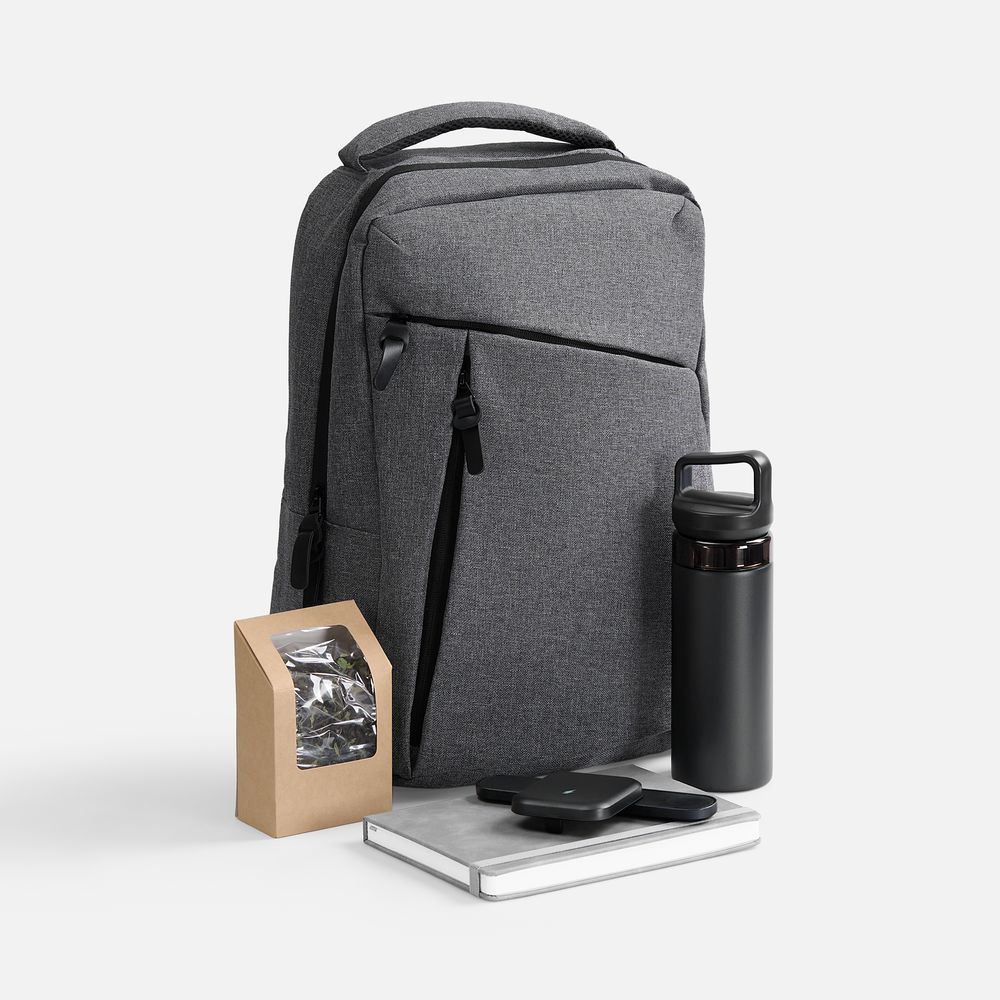 Набор Urban Tea, серый с логотипом