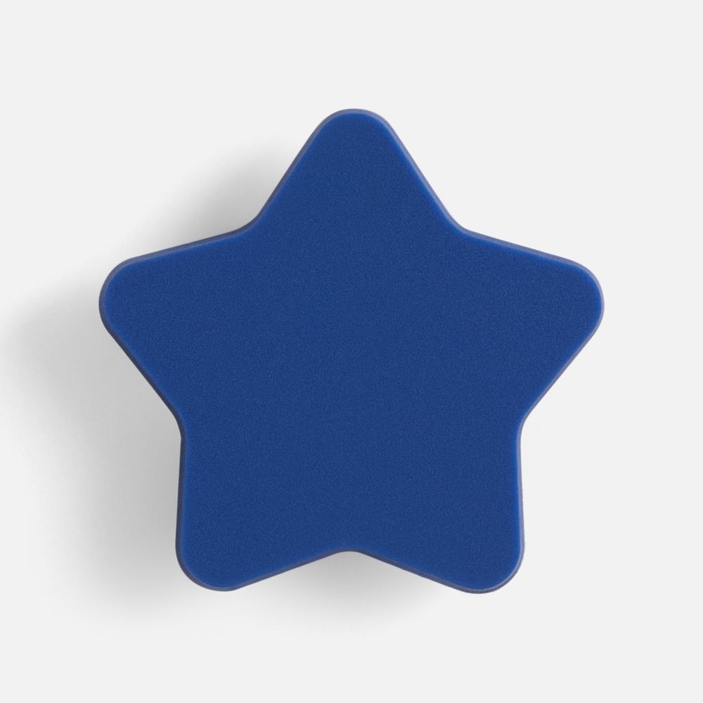 Джибитс из ПВХ «Звезда», синий с логотипом