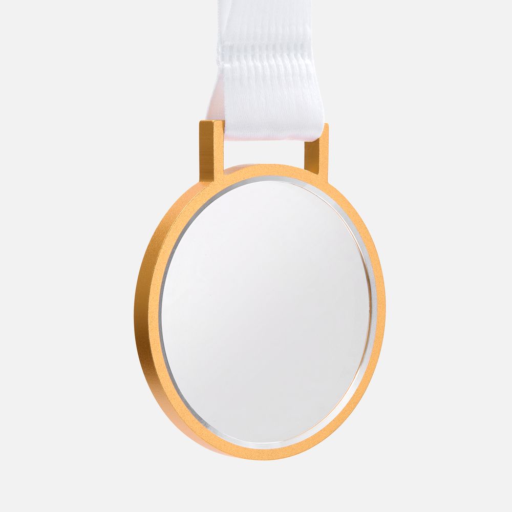 Медаль Glassica, золотистая с логотипом