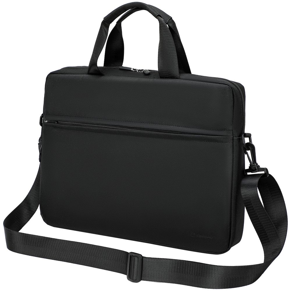 Сумка для ноутбука L215, черная с логотипом