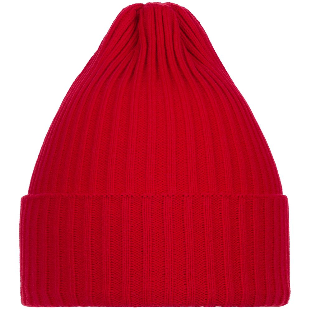 Шапка Yong, красная (алая) с логотипом