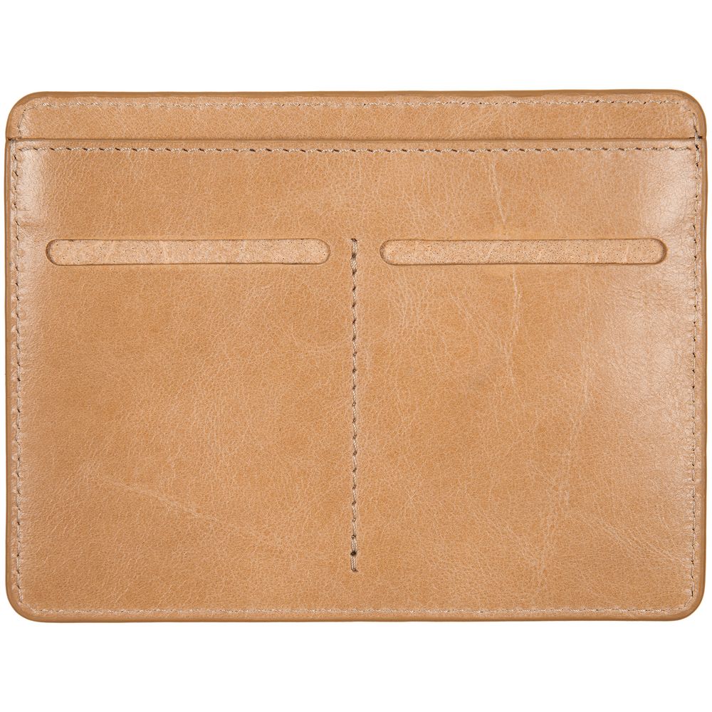 Бумажник водителя Remini, бежевый с логотипом