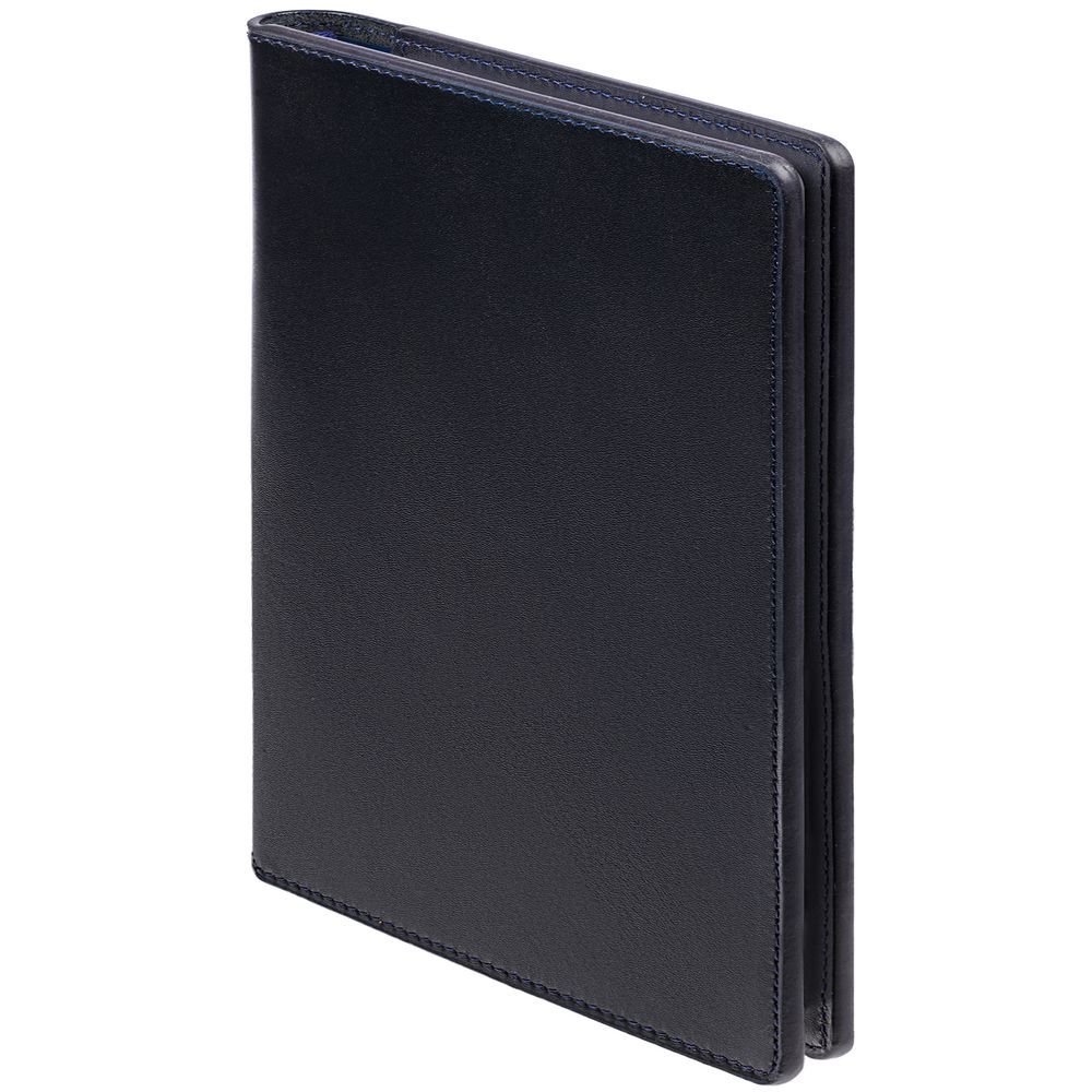 Ежедневники с логотипом с печатью логотипа. Еженедельник-портфолио Remini, недатированный по цене 5 543 ₽ руб. (артикул 55602.40) Еженедельник-портфолио Remini, недатированный, темно-синий