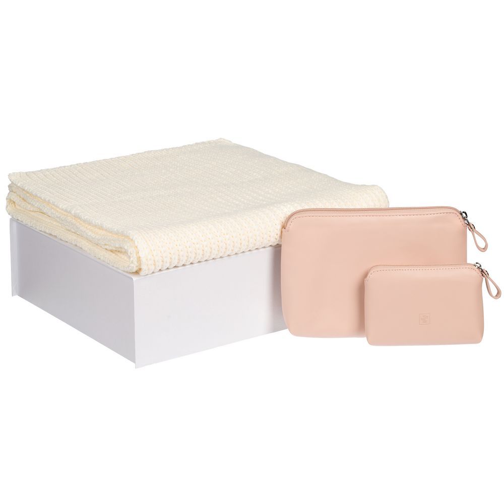 Набор Daily Elegance, розовый с логотипом