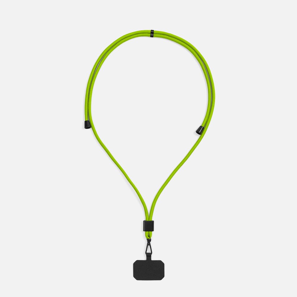 Шнурок для телефона TrendHand, зеленый с логотипом
