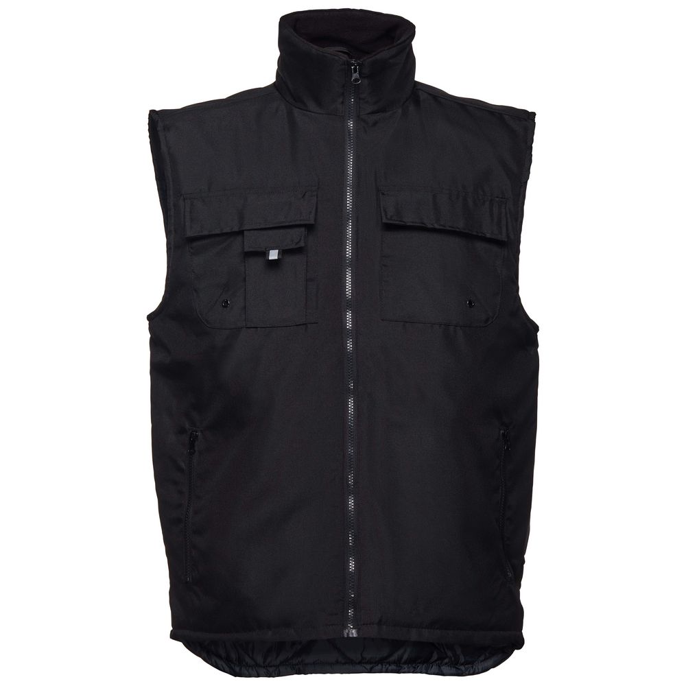 Жилет мужской Stockholm, черный с логотипом