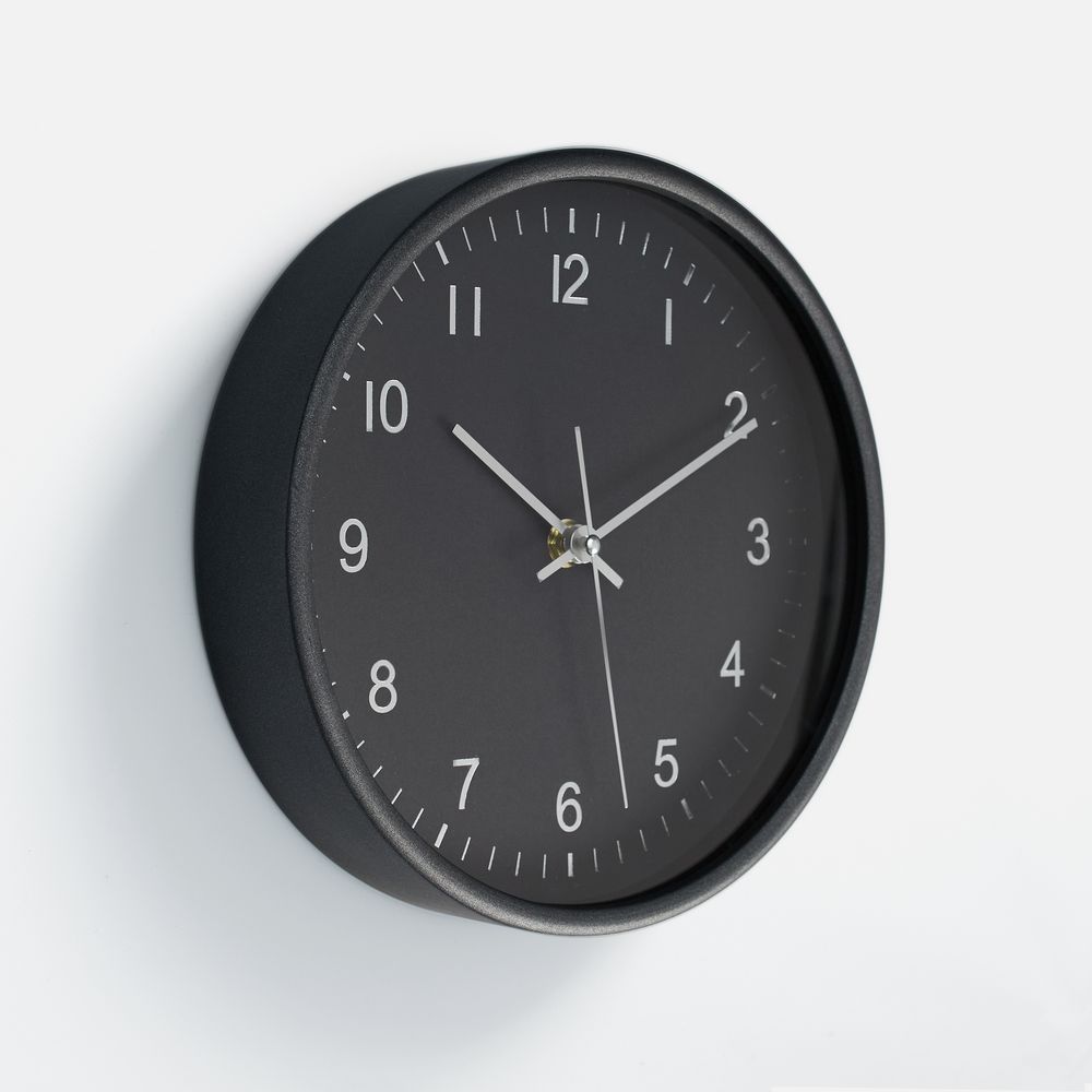 Часы Benty, черные с логотипом