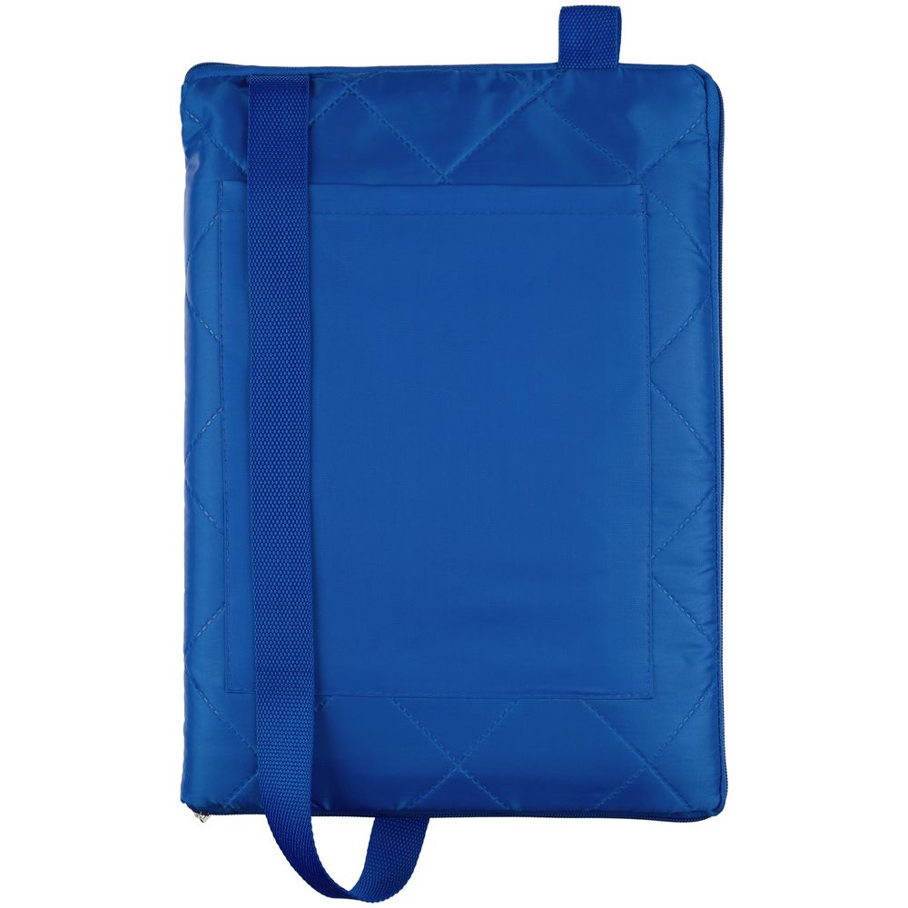 Плед для пикника Soft & Dry 2, ярко-синий с логотипом