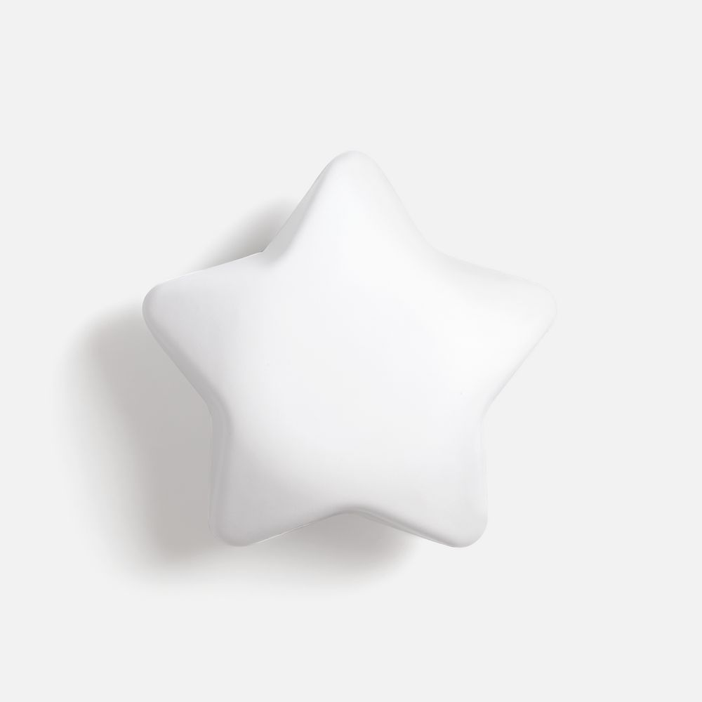 Антистресс «Звезда», белый с логотипом