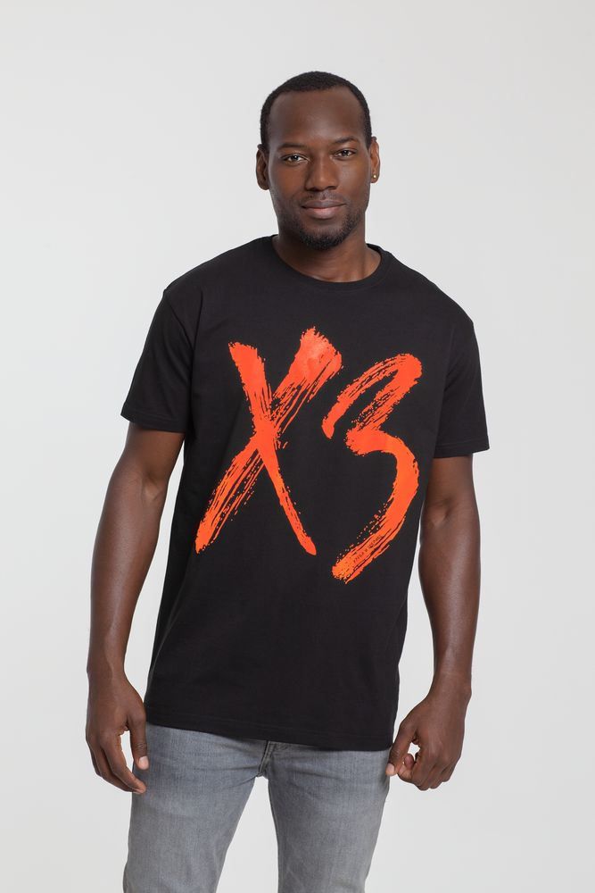 Футболка «ХЗ», черная с логотипом