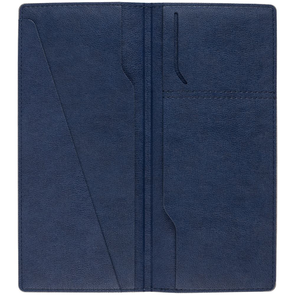 Органайзер для путешествий Petrus, синий с логотипом