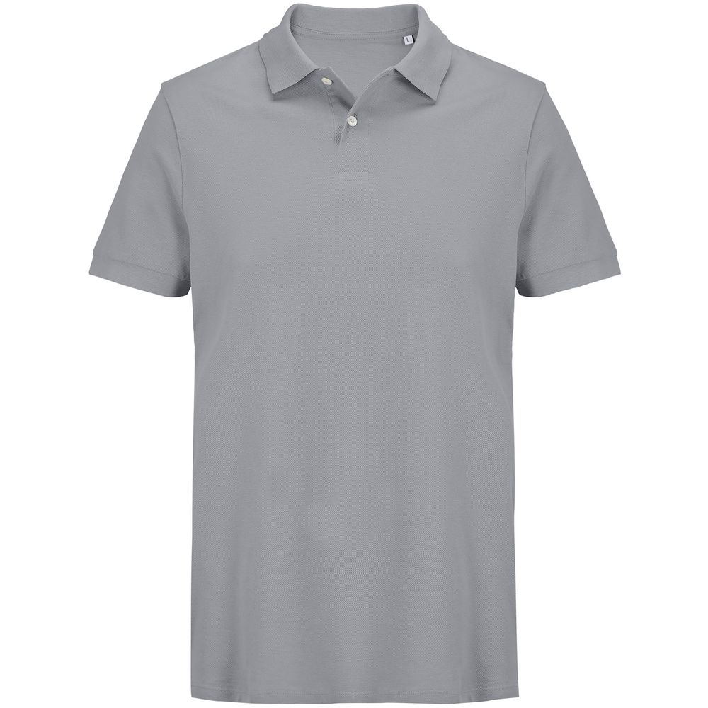 Рубашка поло женская Pacific Women, серая с логотипом