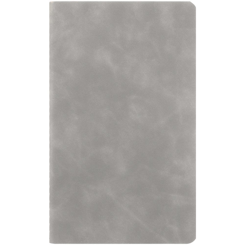 Блокнот Luba, серый с логотипом