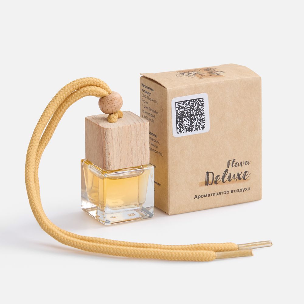 Ароматизатор воздуха Flava Deluxe, табак и ваниль с логотипом