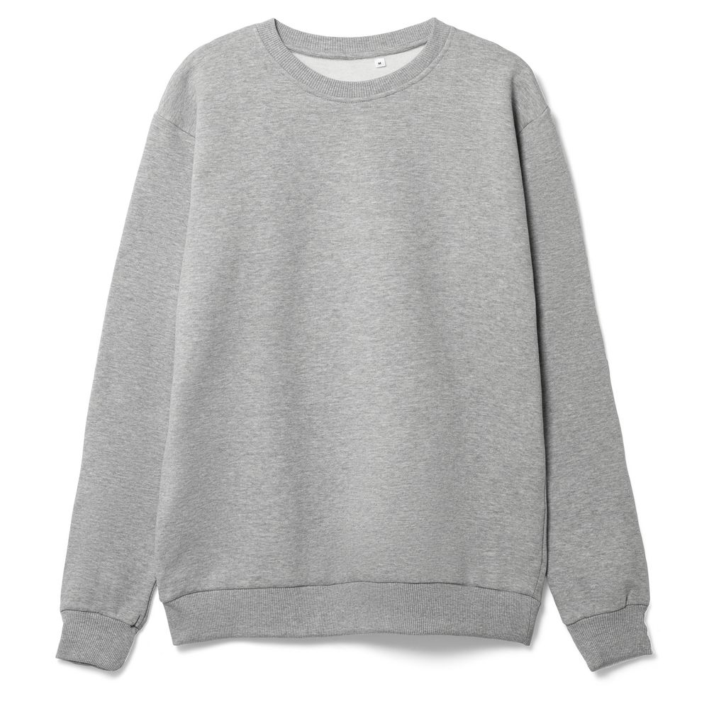 Свитшот Toima Heavy 2.0, серый меланж с логотипом