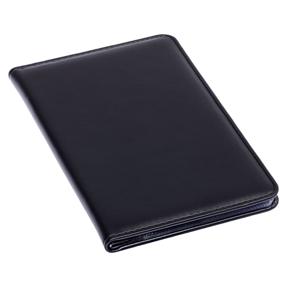 Визитница Brand, черная с логотипом