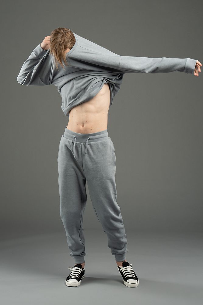 Джоггеры J2, серые с логотипом