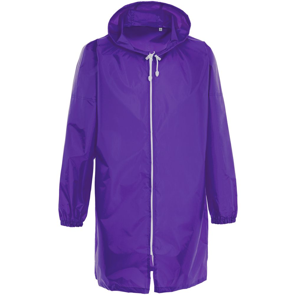 Дождевик Rainman Zip, фиолетовый с логотипом