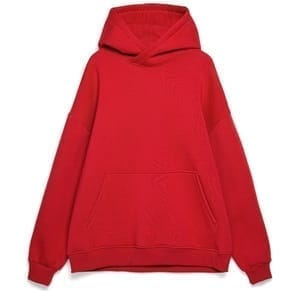 Худи Kulonga Oversize, красное с логотипом