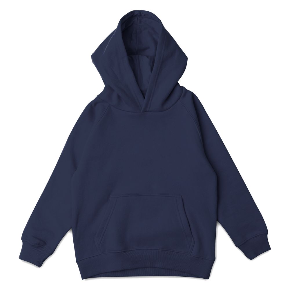 Толстовка детская Stellar Kids, темно-синяя с логотипом