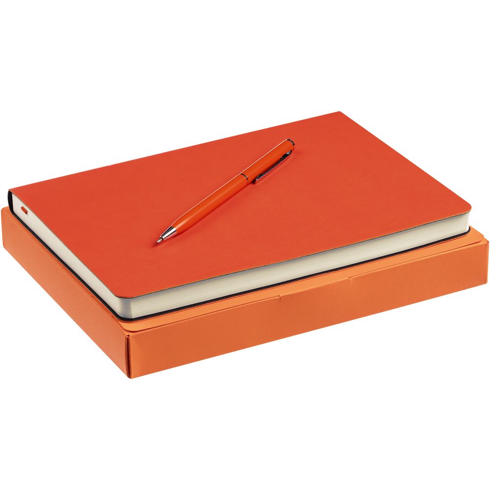 Набор Romano, оранжевый с логотипом