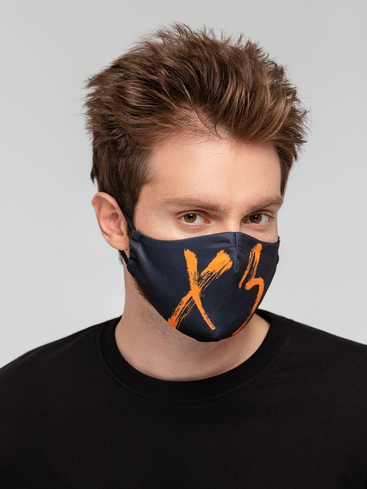 Маска для лица «ХЗ» с логотипом