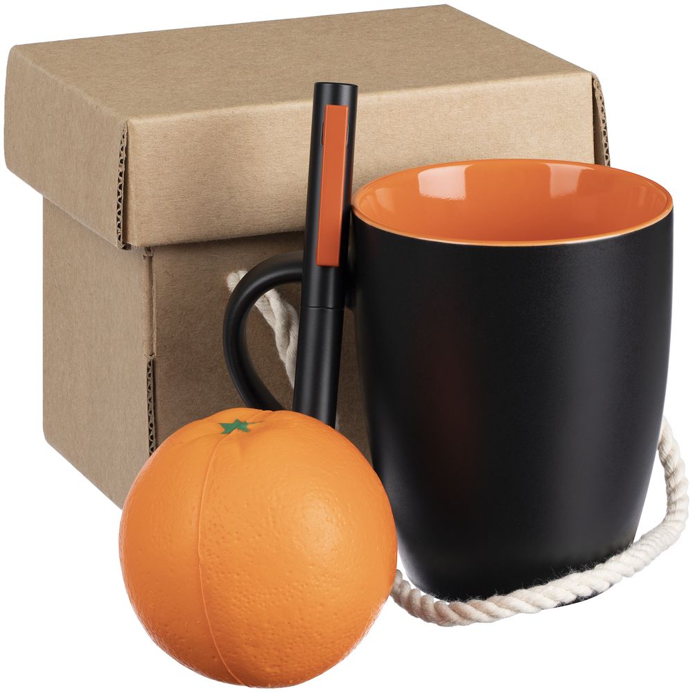 Набор Unwind, оранжевый с логотипом