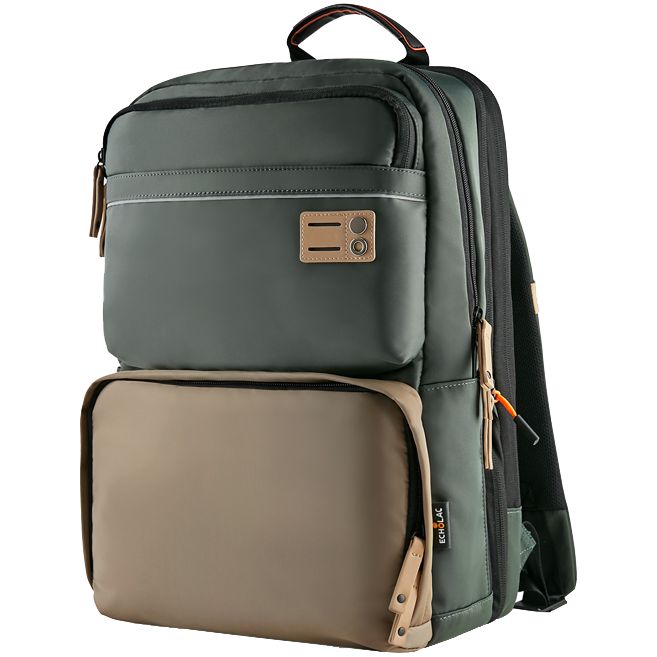 Рюкзак Day One, темно-зеленый с логотипом