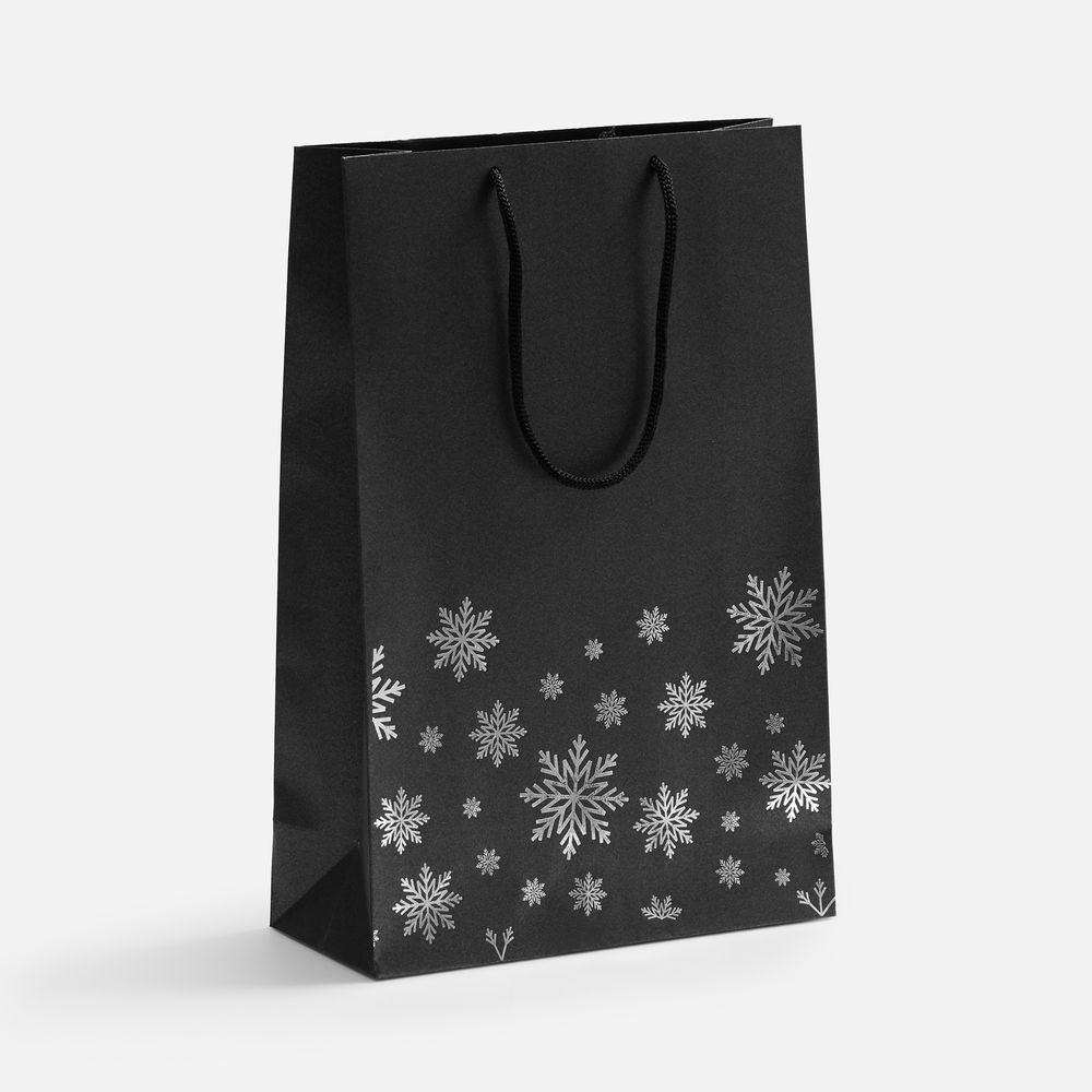 Пакет Wintry, черный с логотипом