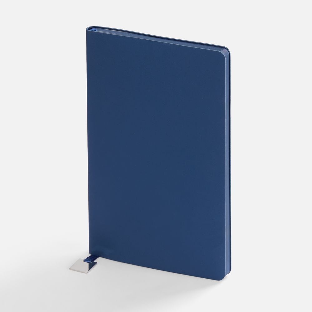 Ежедневник Shall Light, недатированный, синий с логотипом