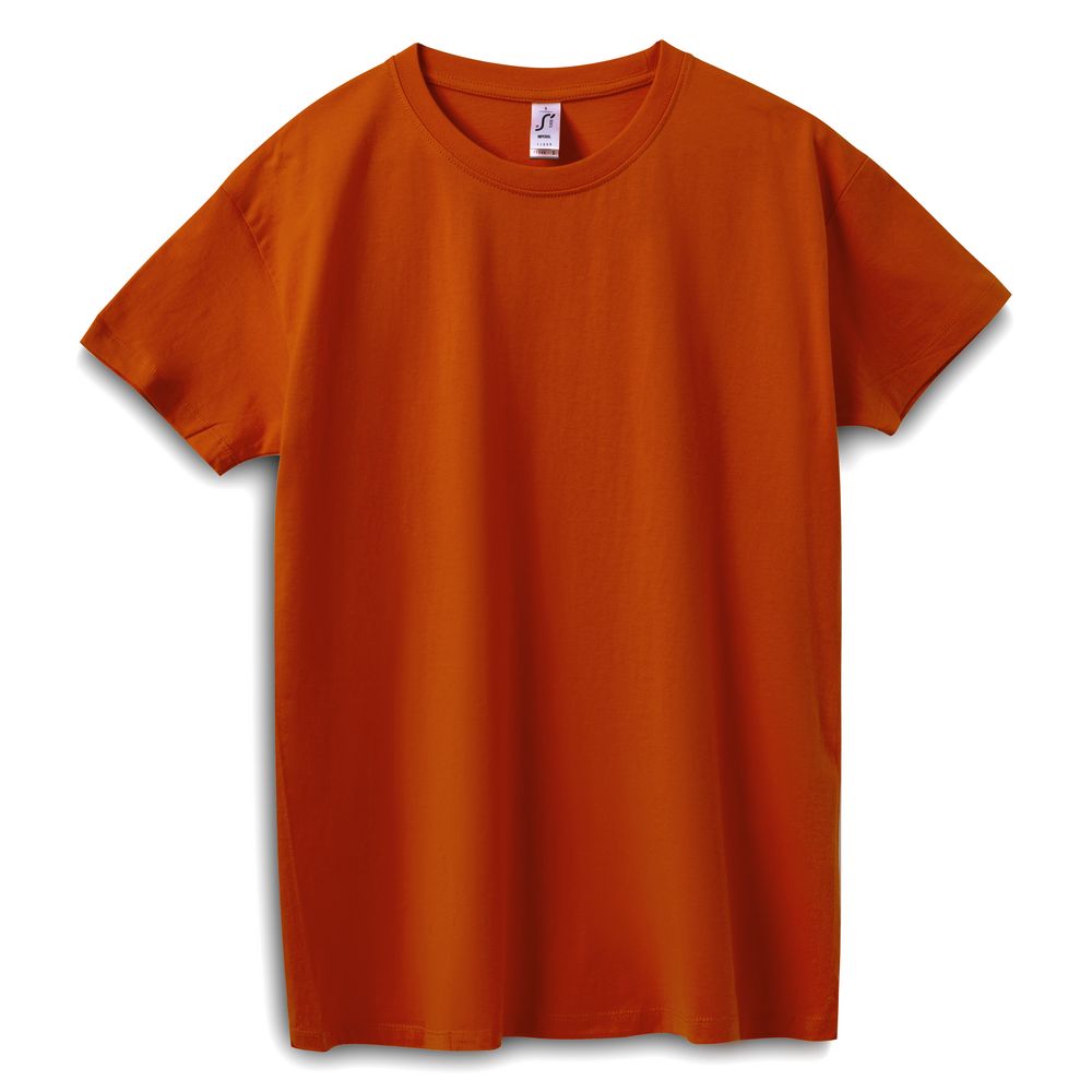 Футболка Imperial 190, коричневая (терракотовая) с логотипом