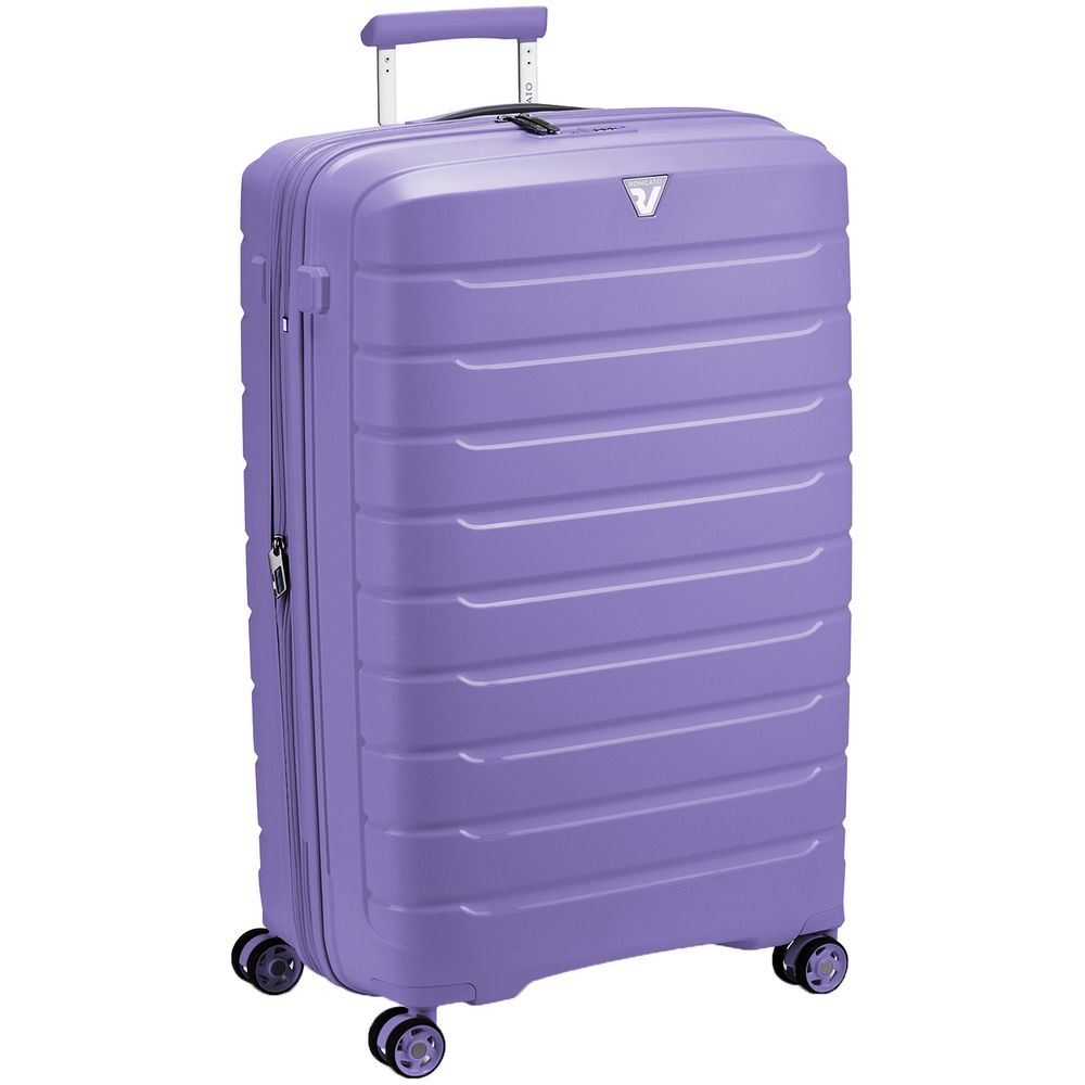 Чемодан Butterfly L, фиолетовый с логотипом