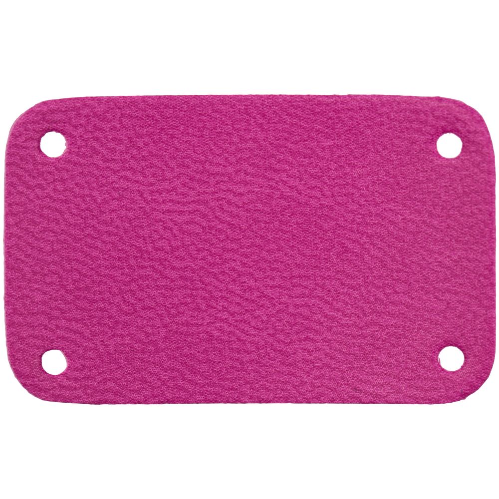 Лейбл Eta Latte, S, розовый с логотипом