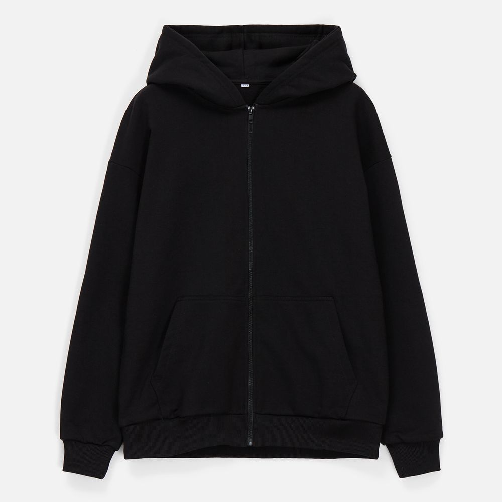 Толстовка унисекс оверсайз Sartoro, черная, размер 3XL/4XL