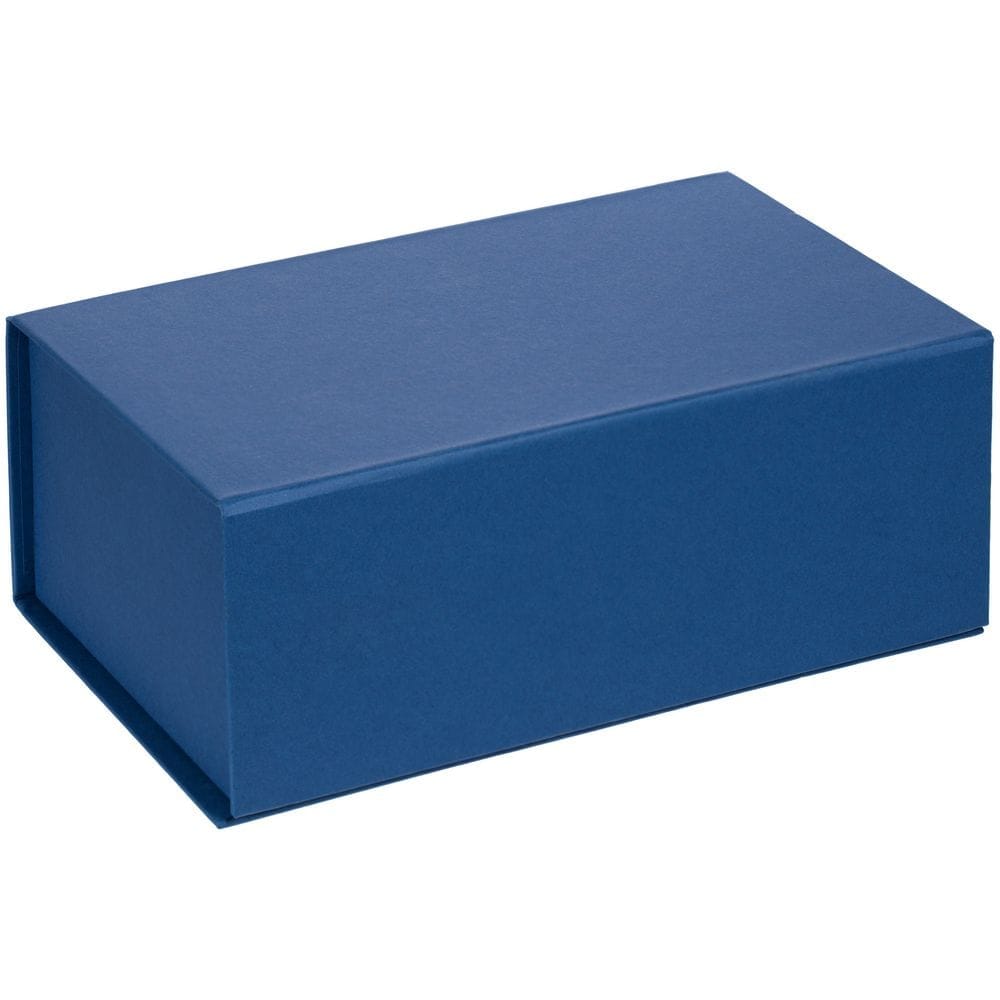 Коробка LumiBox, синяя (nordic) с логотипом