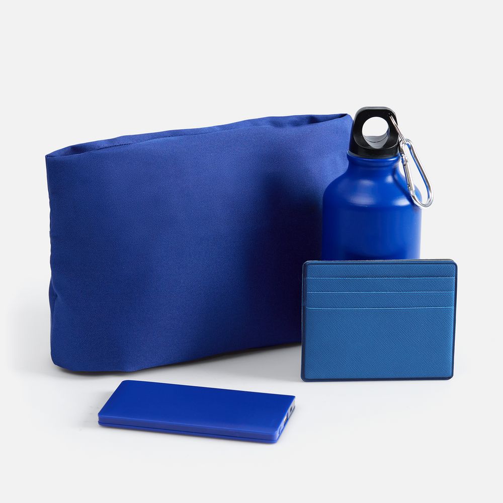 Набор Devon Walk, синий с логотипом