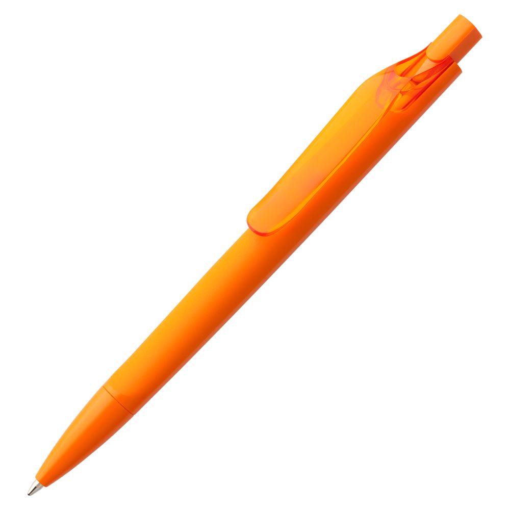 Ручка шариковая Prodir DS6 PPP-T, оранжевая с логотипом