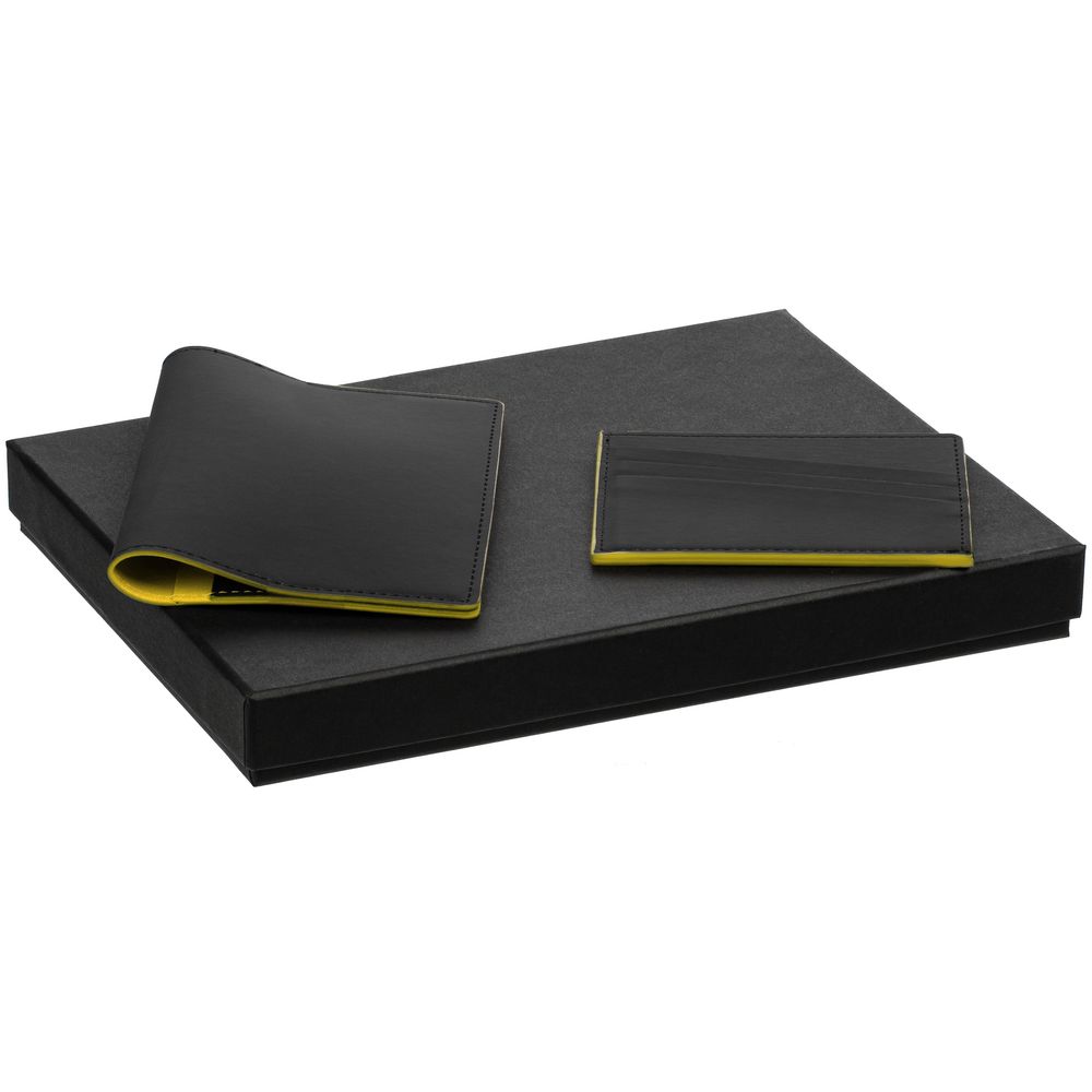 Набор Multimo Mini, черный с желтым с логотипом