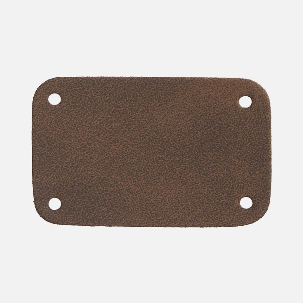 Лейбл Eta Nubuck Touch, S, темно-коричневый с логотипом