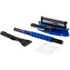 Автомобильная мультифункциональная щетка Severus Scrape, синяя с логотипом