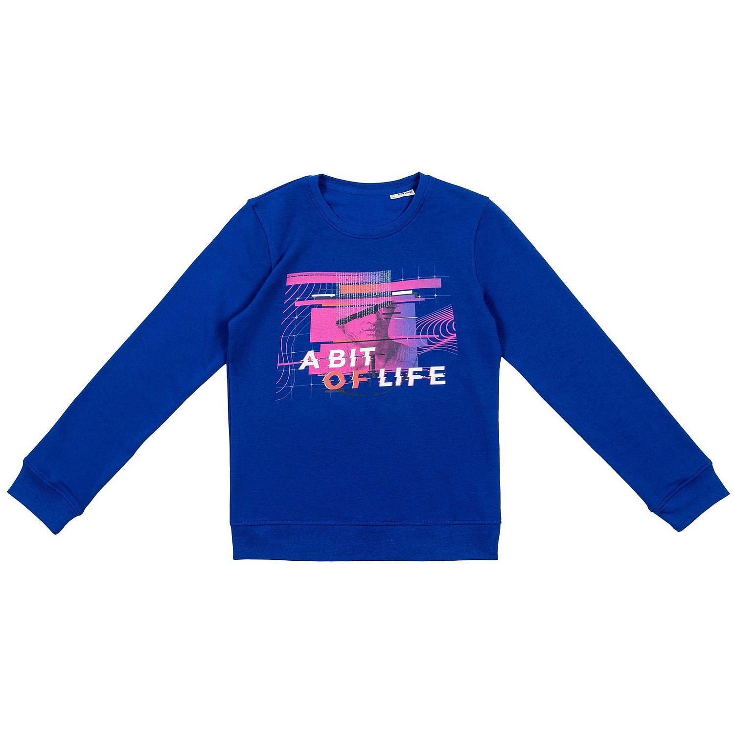 Свитшот унисекс BNC Inspire (Organic), зеленый с логотипом